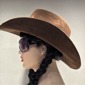 Som-Her Hats Brown Suede Cowboy Hat (XL) - Made in Mexico